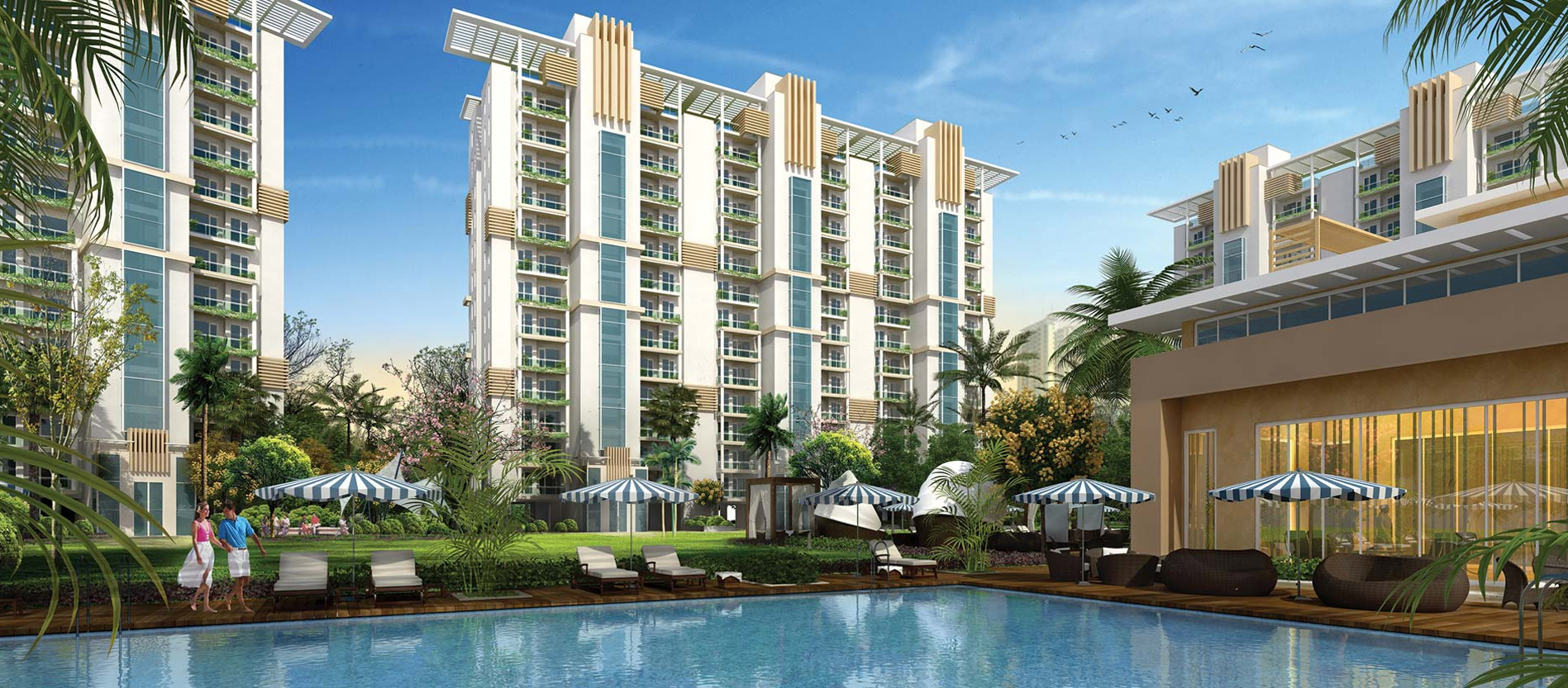 3 BHK Flat Rent Emaar Gurgaon Greens Sector 102